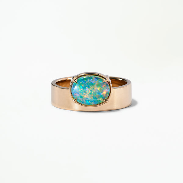 One of a Kind Opal Monolith Ring No. 15