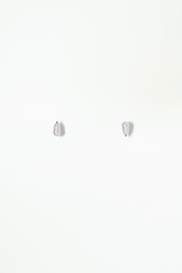 Irregular Pearl Earring - Single