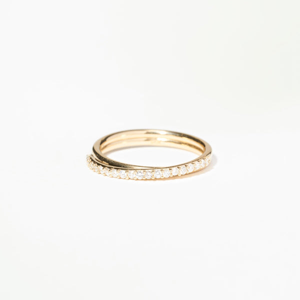 Small Demi-Pave Current Ring - WWAKE
