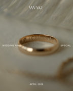 This April: 15% Off & Free Engraving on Wedding Bands