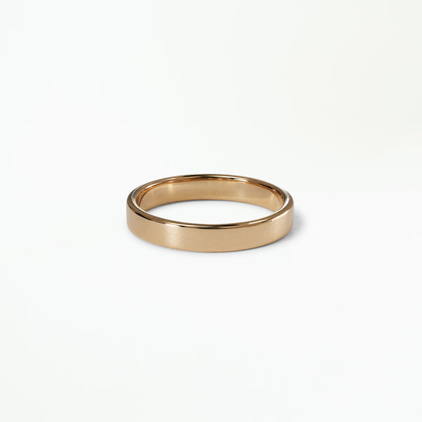 Flat Wedding Band, 3mm