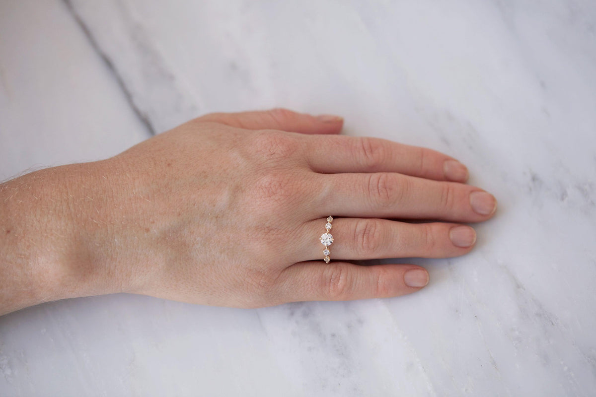 14K Replica Medium Horizon Ring - WWAKE