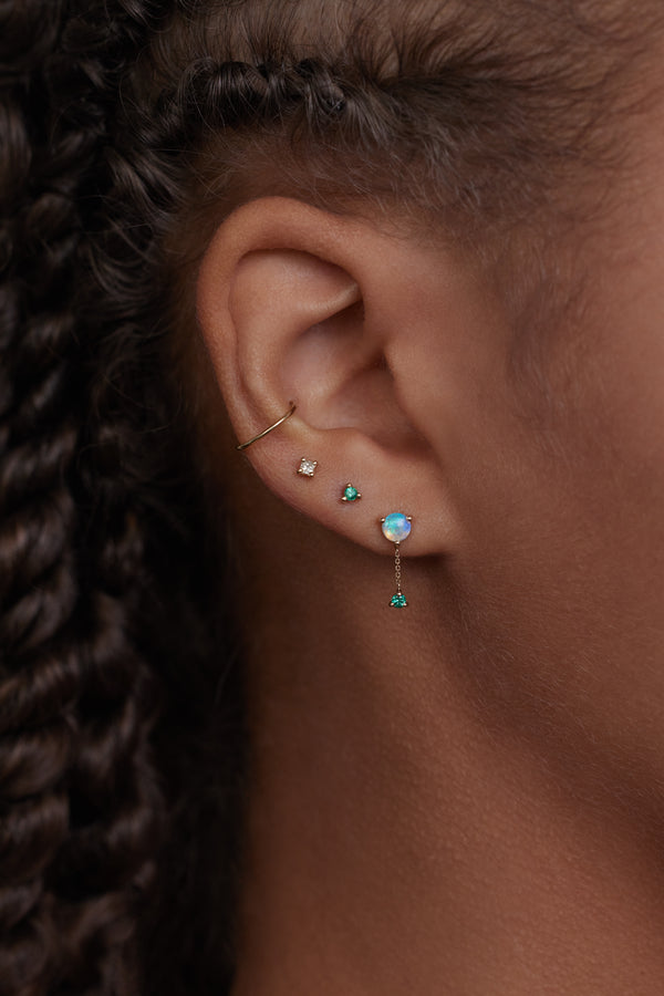 Minutia Emerald Earring - Web Exclusive - Single