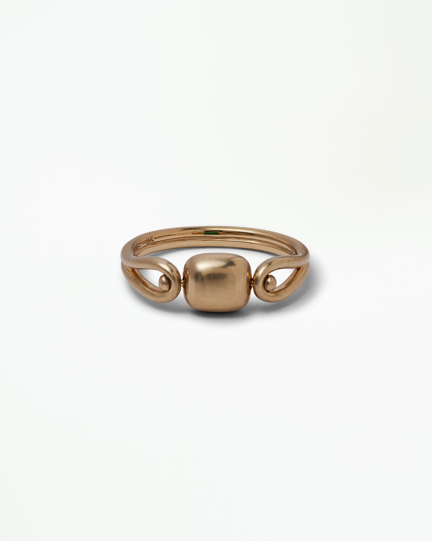 One of a Kind Asscher Cut Emerald Tempo Ring No. 2