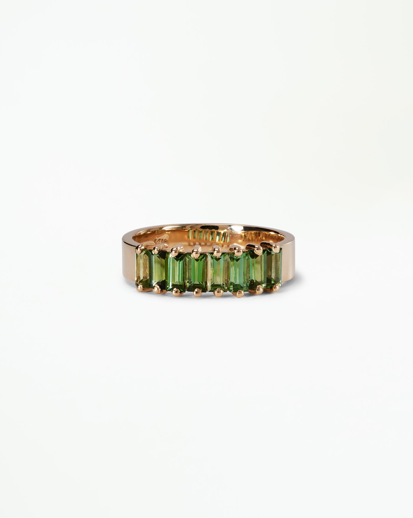 Tourmaline Baguette Band