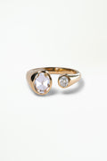 One of a Kind Oval Dyad Signet Ring