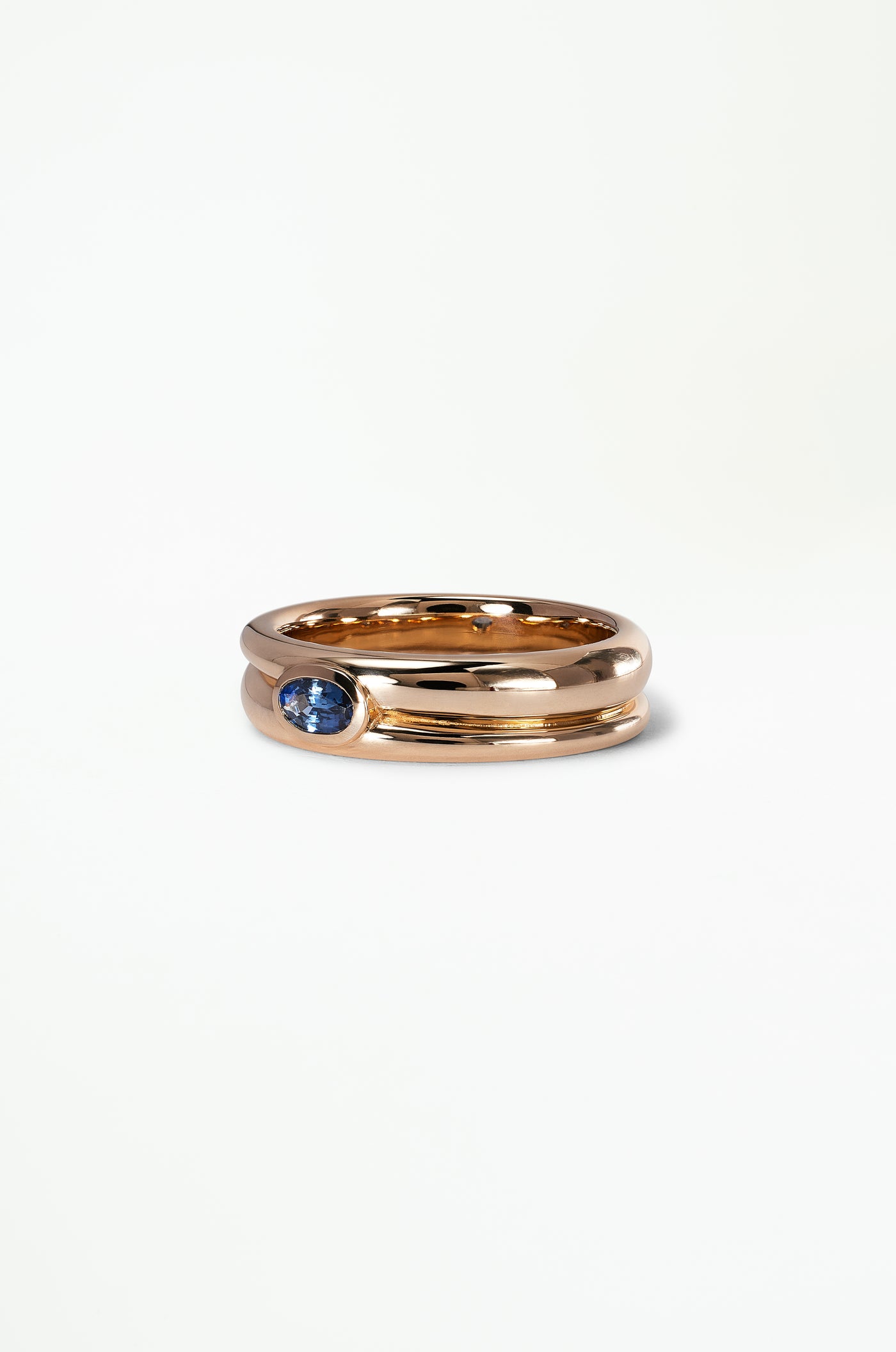 Spiral Ring – Sapphire