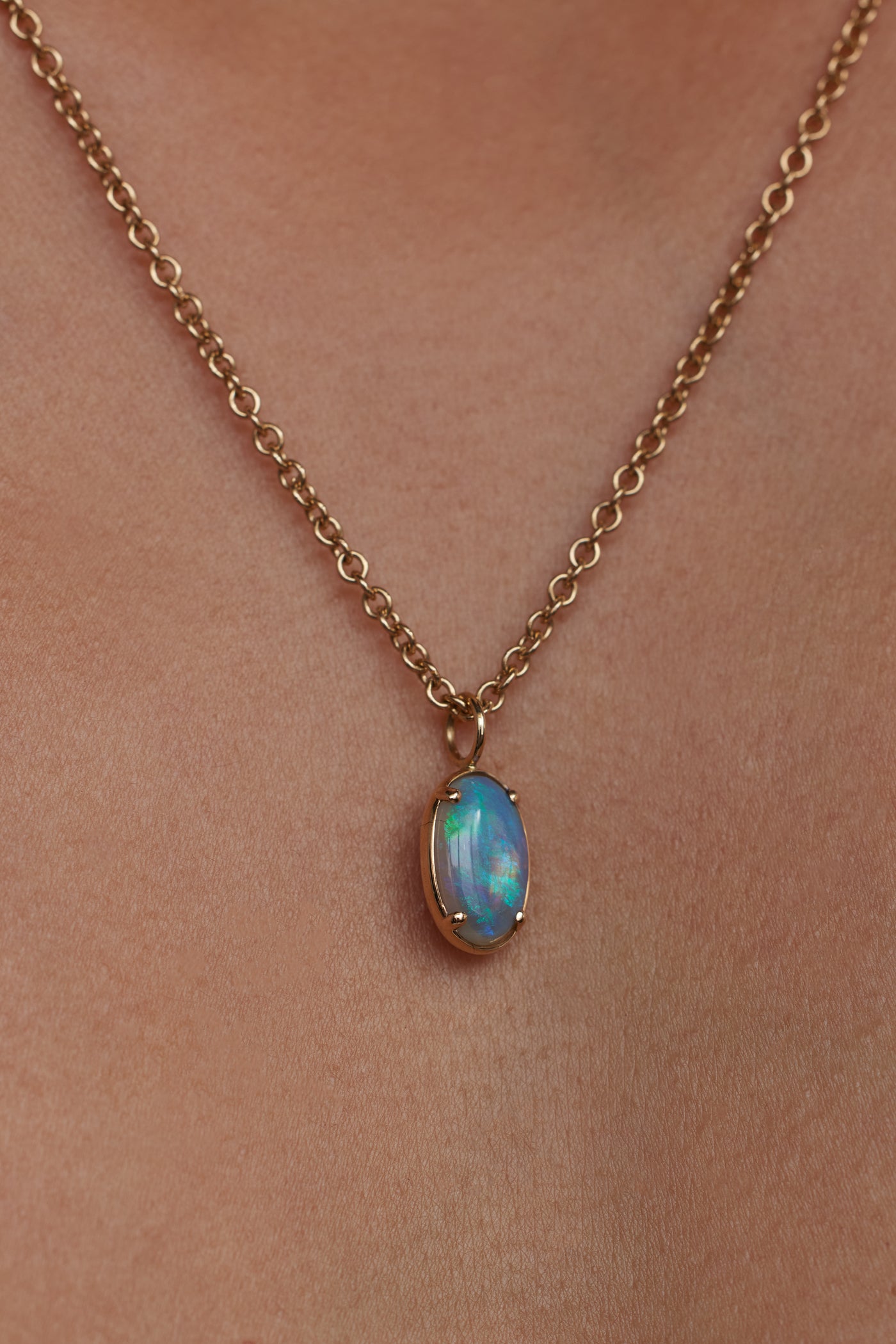 Borealis Opal Pendant No. 37