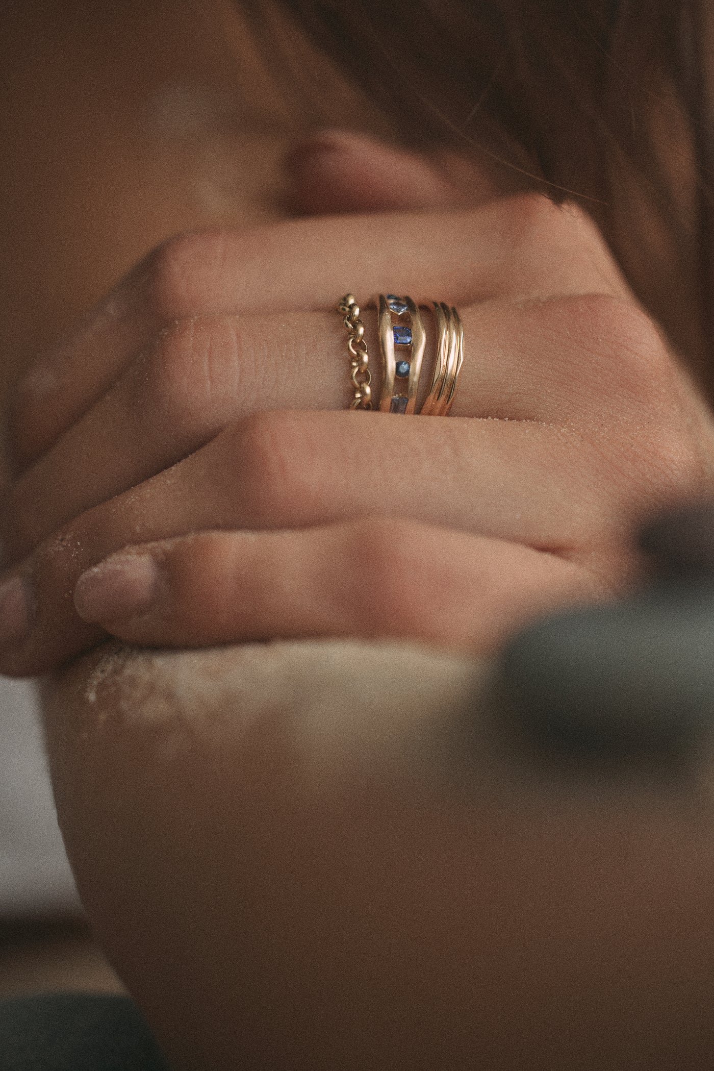 Float Ring -  Sapphire