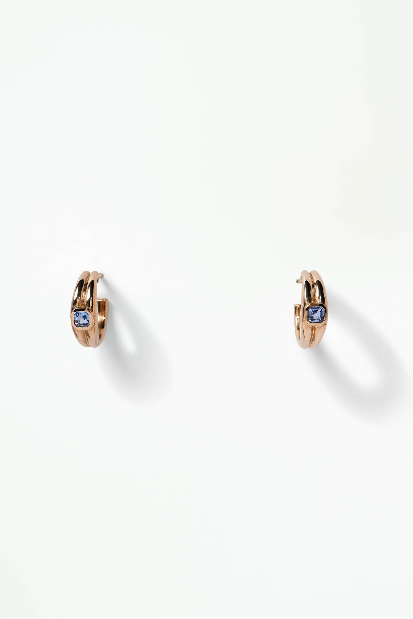 Sapphire Ridge Hoop - Single