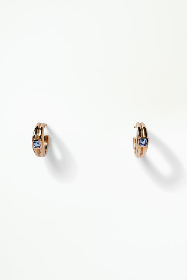 Sapphire Ridge Hoop - Single