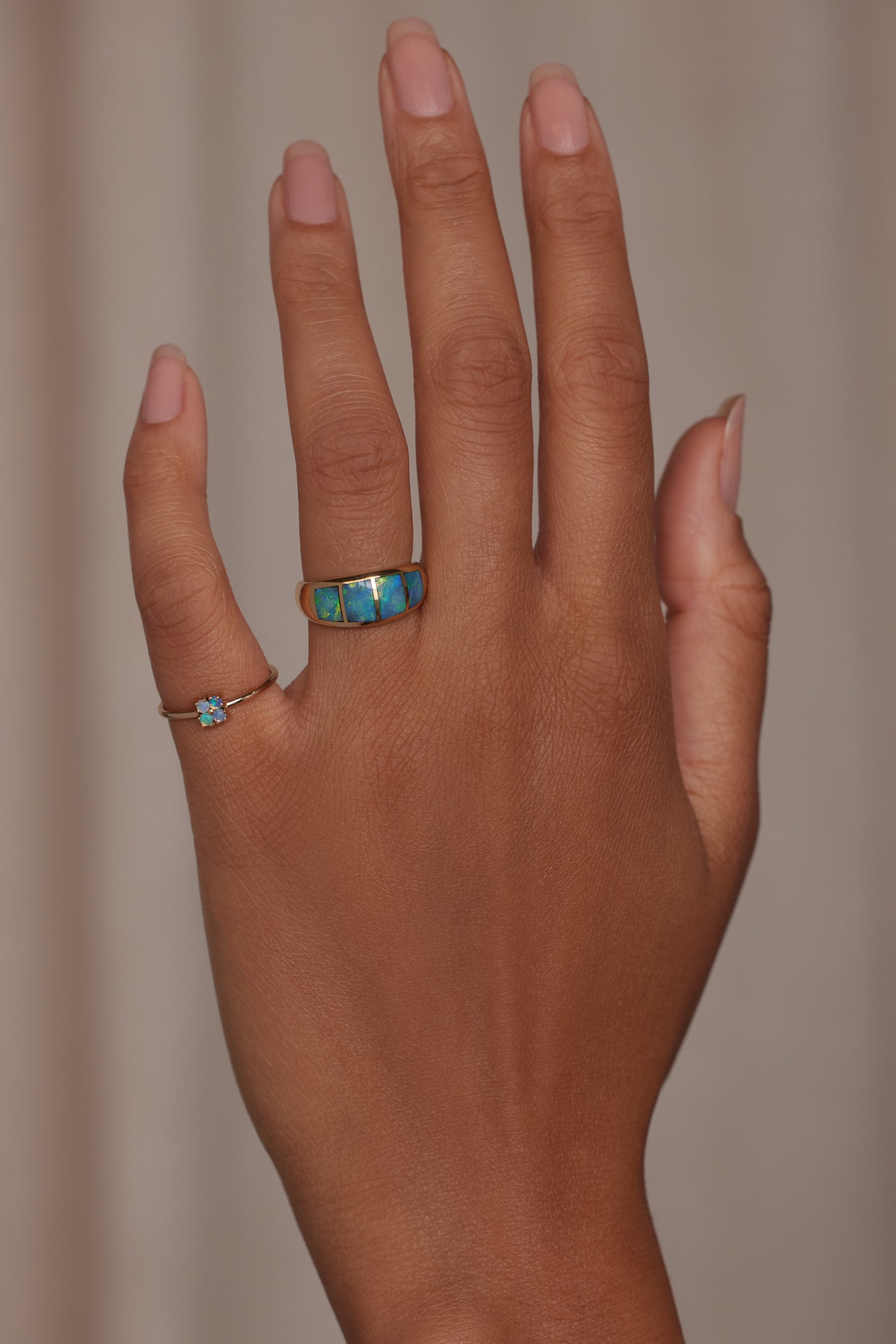 One of a Kind Opal Inlay Ring No. 4