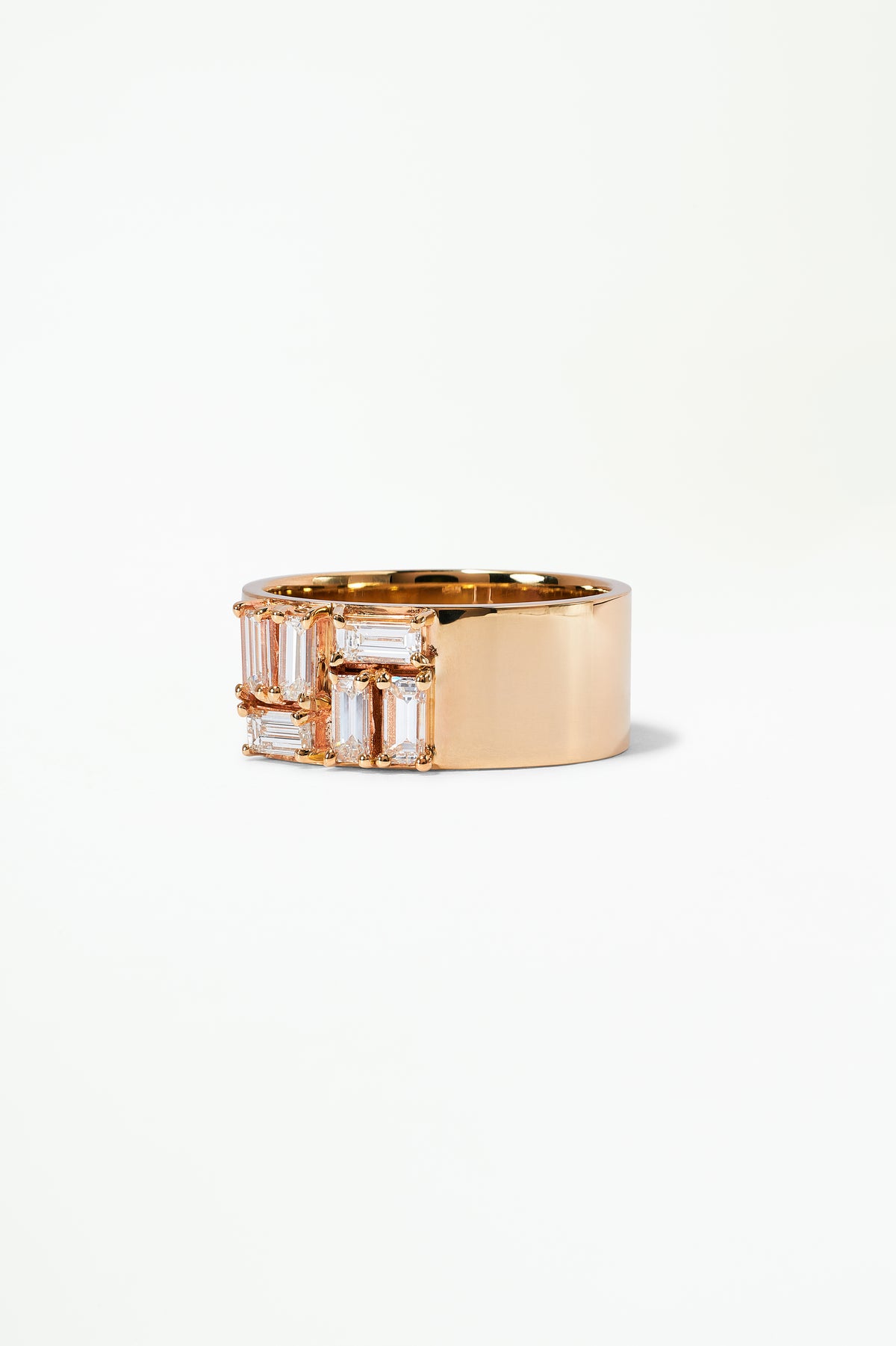 Baguette Cut Diamond Menhir Ring No. 20