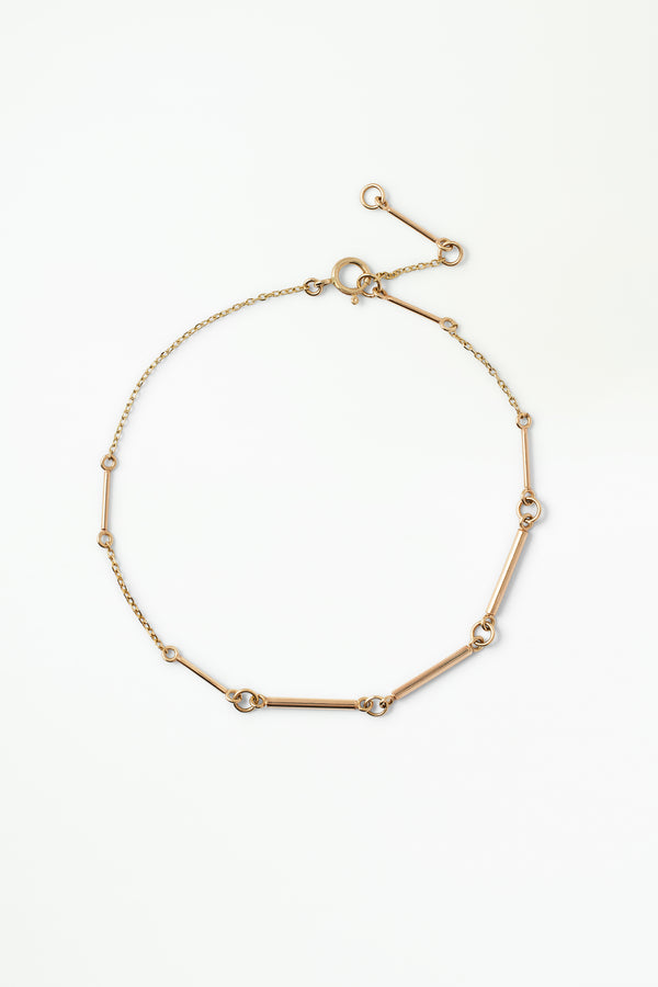 Bar Link Chain Bracelet Size Small-Medium (6 - 6.5 - 7) | WWAKE
