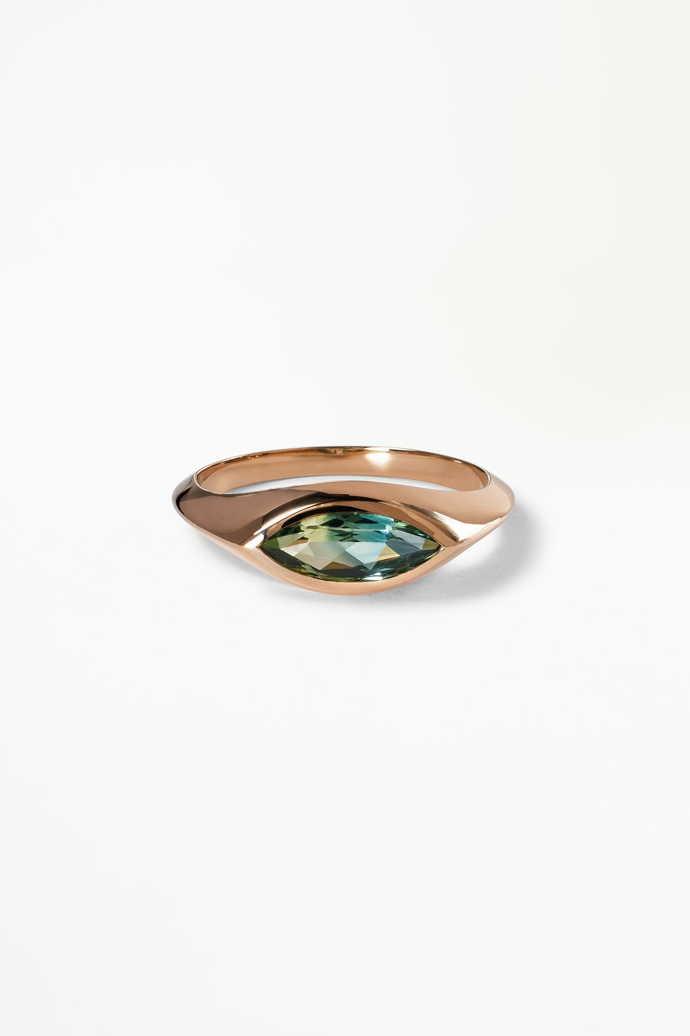 One Of A Kind Marquise Sapphire Signet