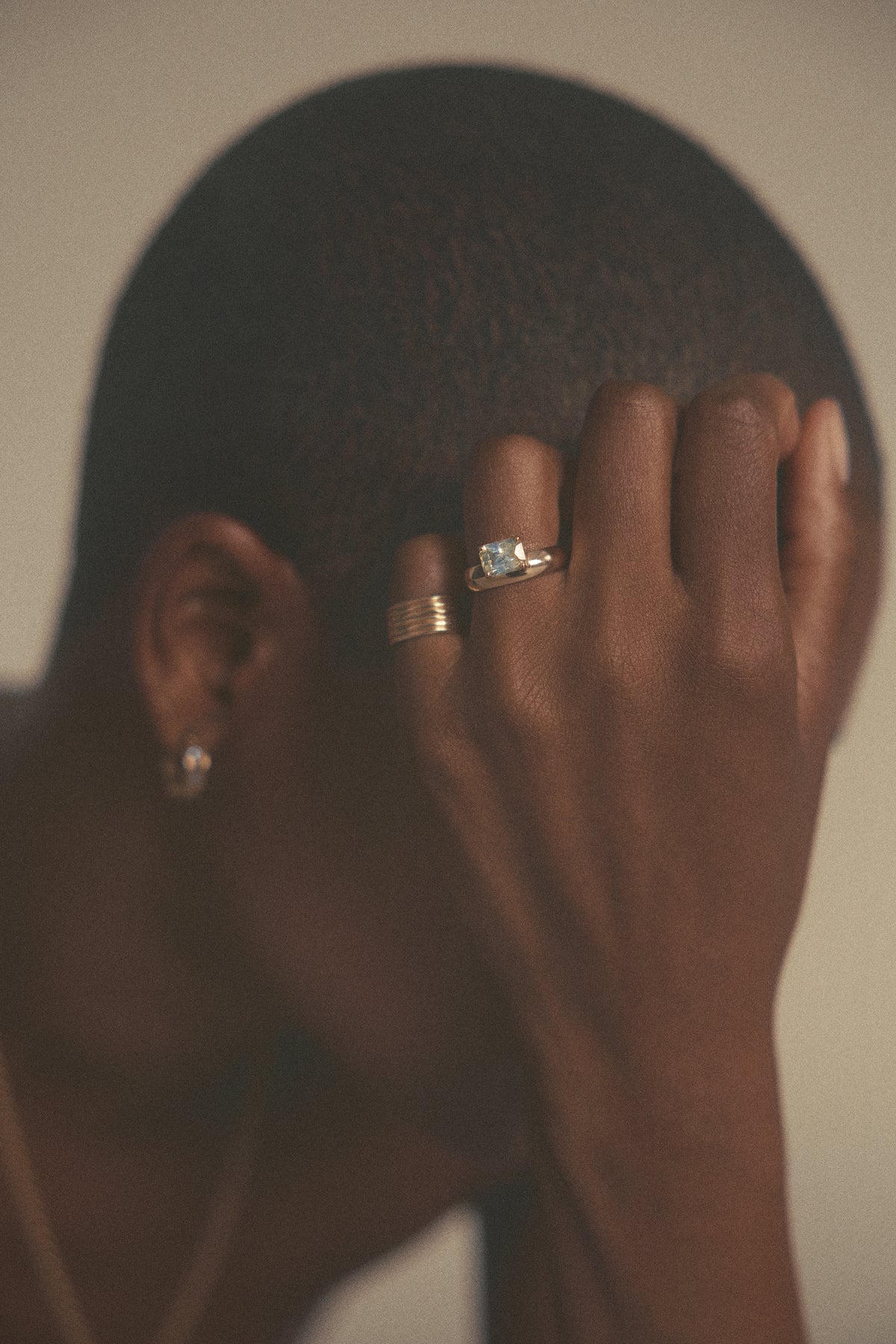 Sapphire Dome Monolith Ring