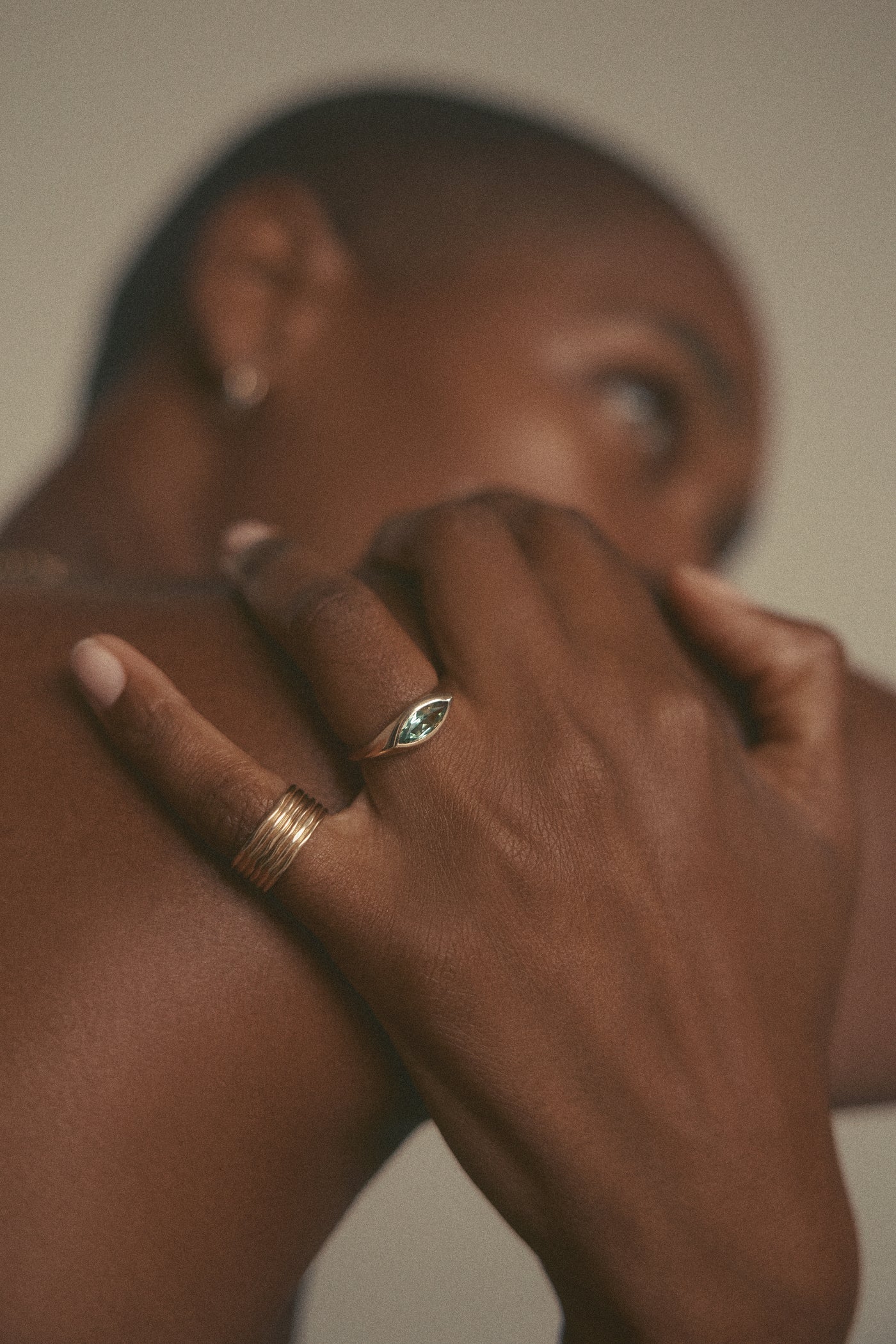 One Of A Kind Marquise Sapphire Signet