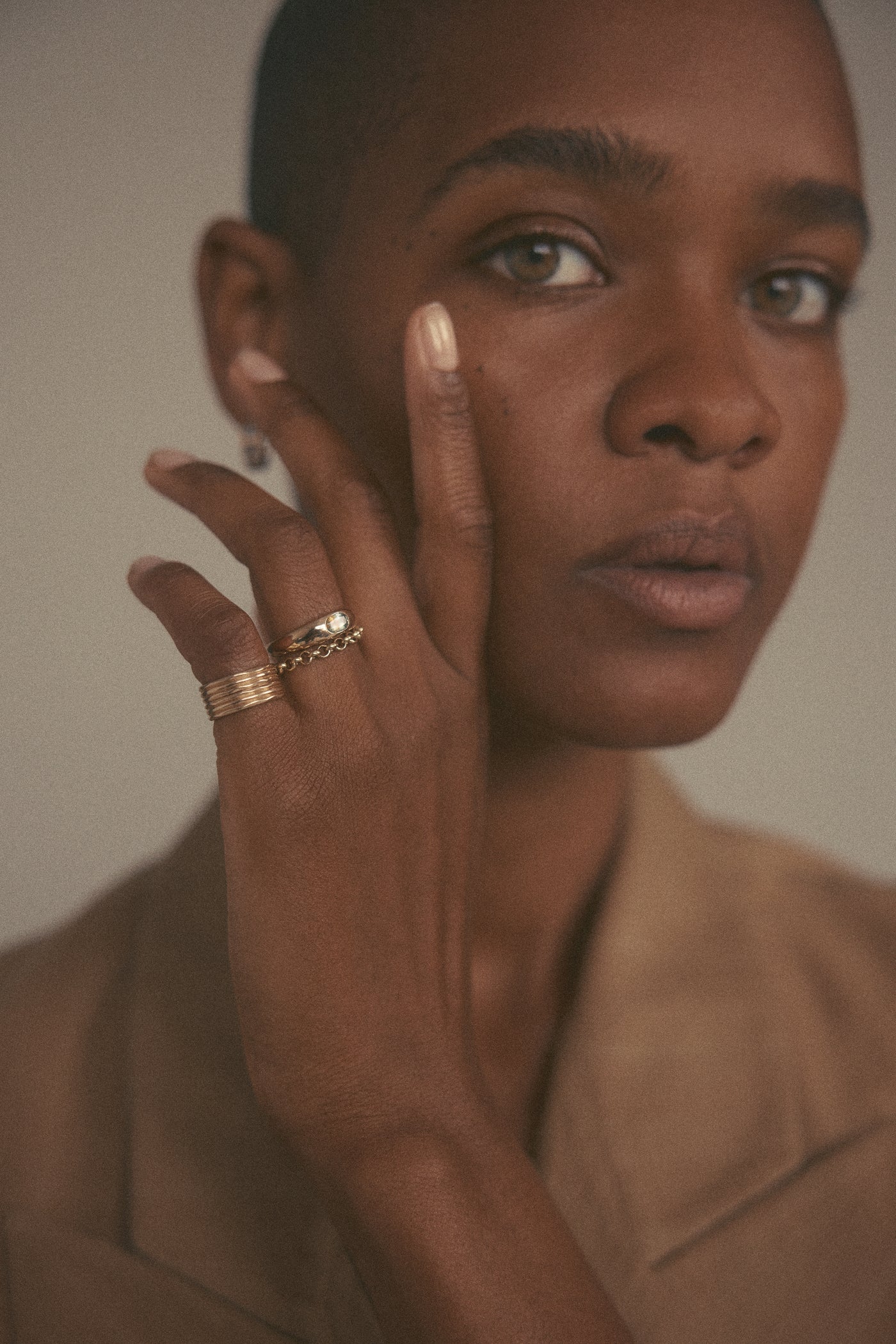 One Of A Kind Sapphire Soft Signets- Montana Sapphire