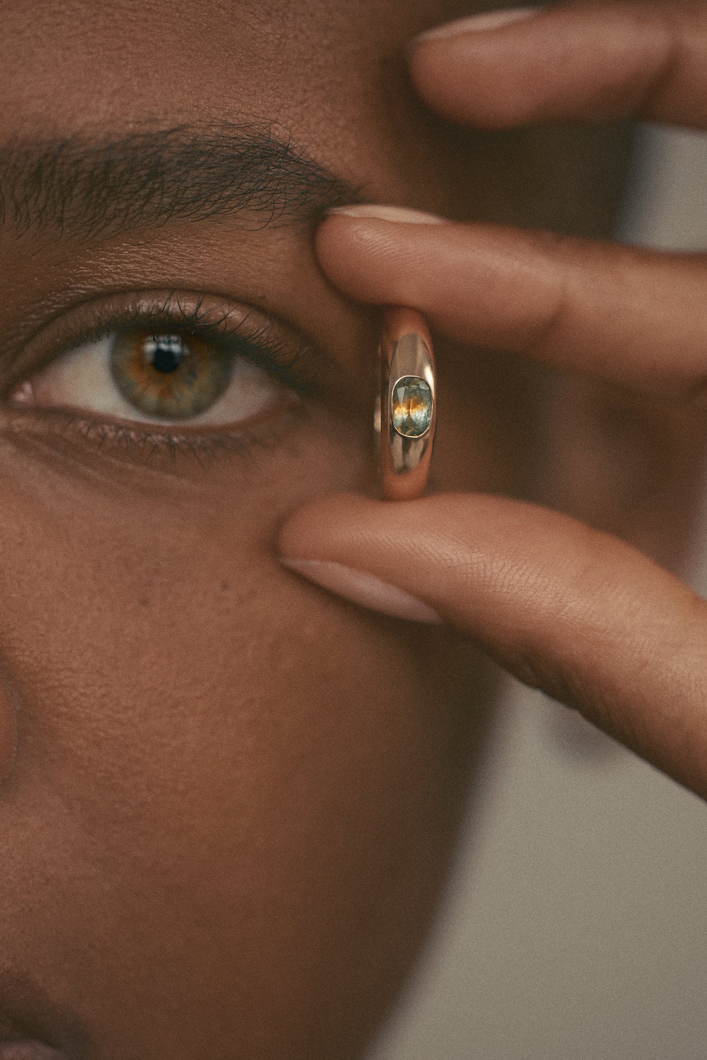 One Of A Kind Sapphire Soft Signets- Montana Sapphire