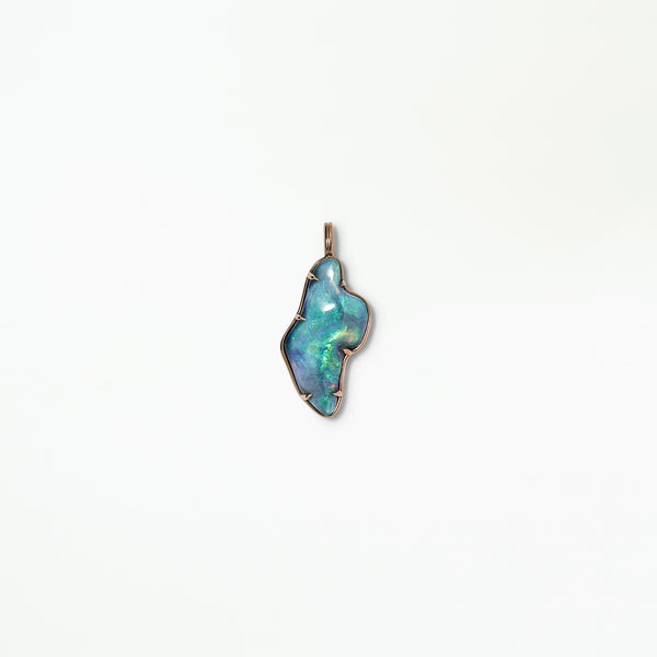 One of a Kind Borealis Opal Pendant No. 39
