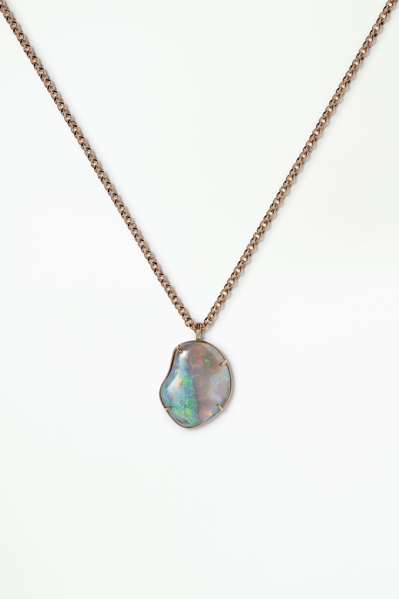One of a Kind Borealis Opal Pendant No. 41