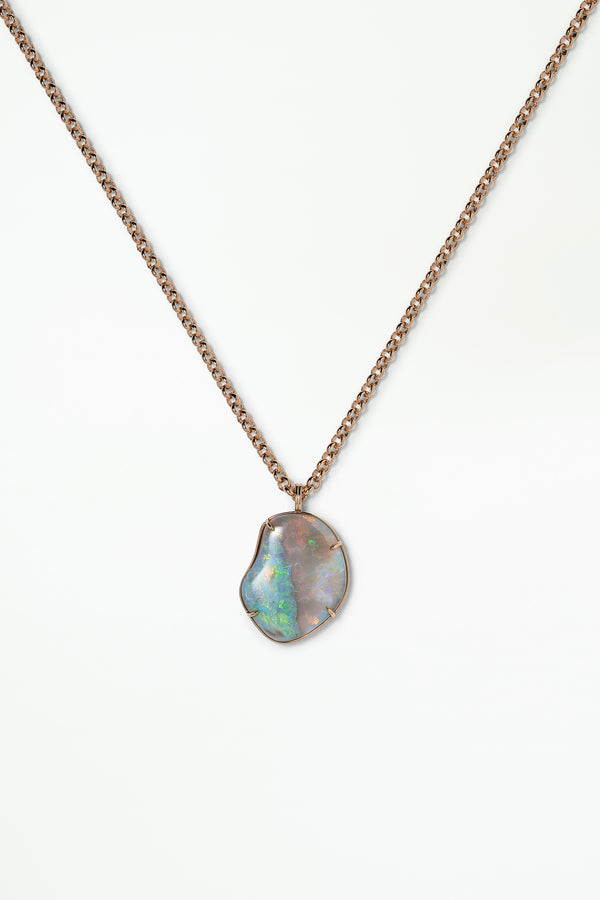 One of a Kind Borealis Opal Pendant No. 41