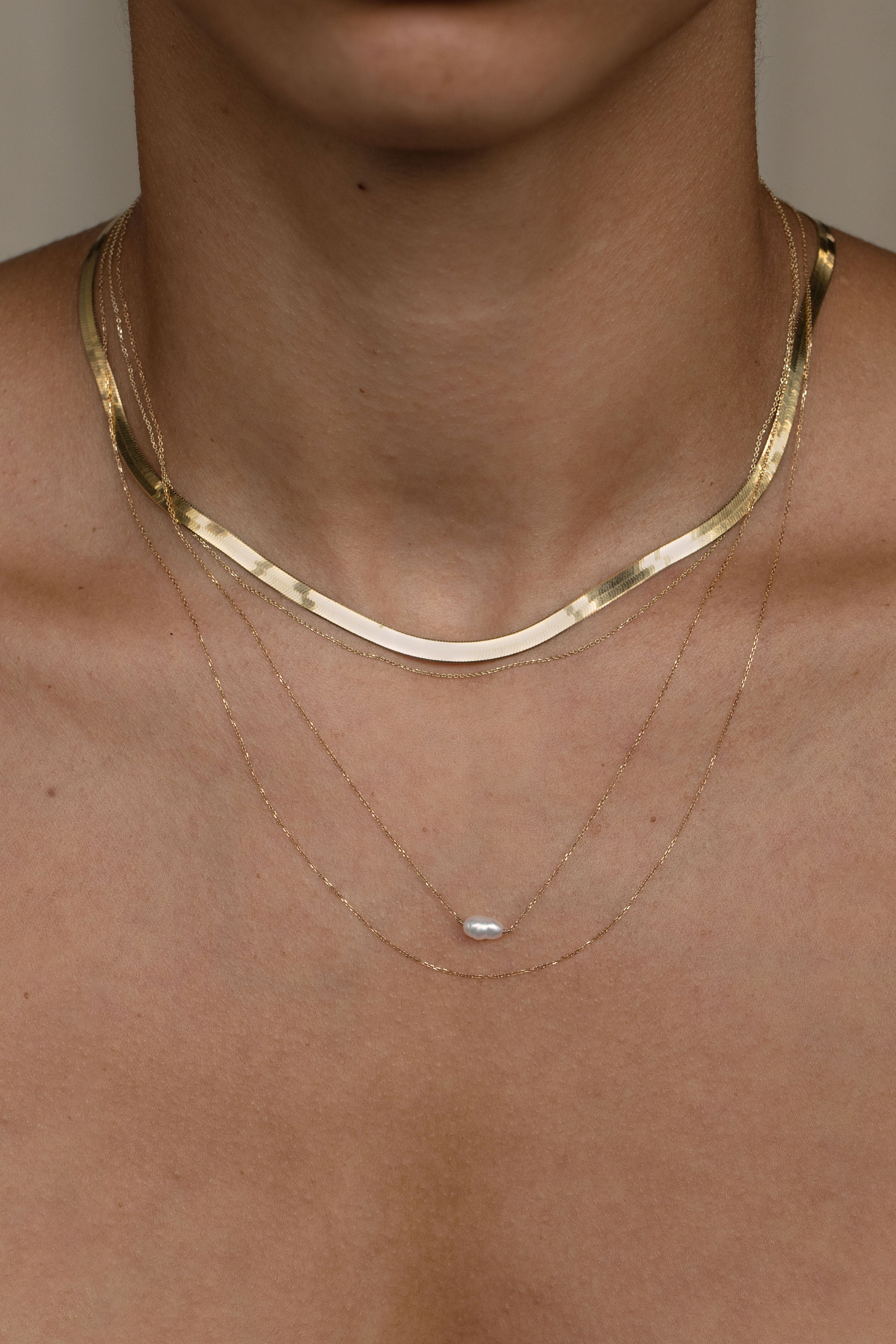 Irregular Freshwater Waterdrop Pearls Beaded Necklace 👉Shop Now