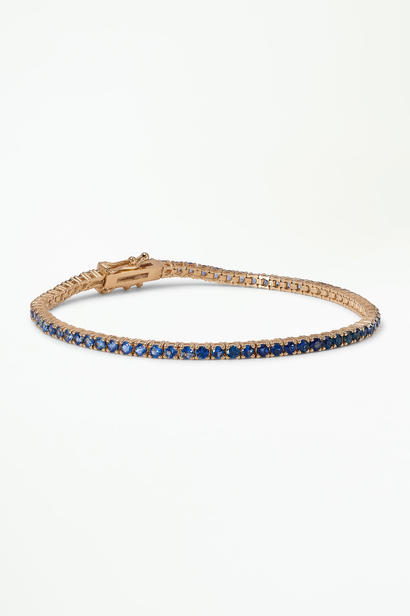 One of a Kind Sapphire Gradient Tennis Bracelet