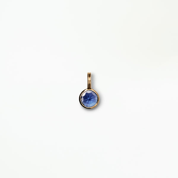 One of a Kind Sapphire Rain Pendant No. 1