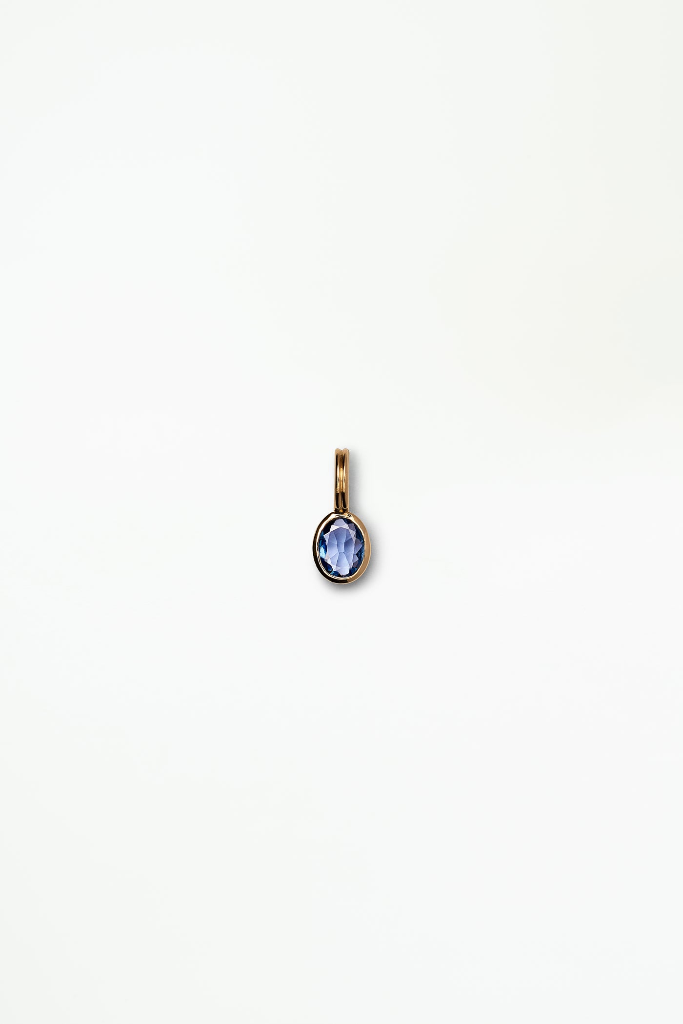 One of a Kind Sapphire Rain Pendant No. 2