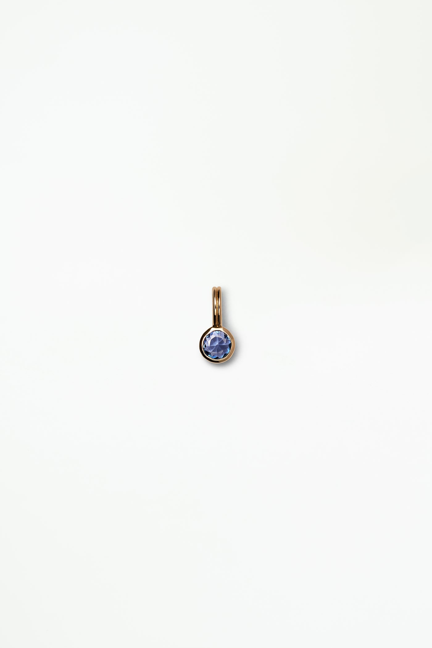 One of a Kind Sapphire Rain Pendant No. 3