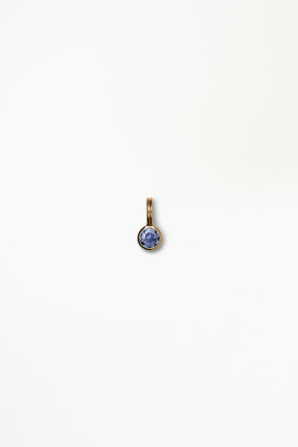 One of a Kind Sapphire Rain Pendant No. 3