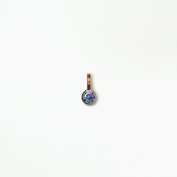 One of a Kind Sapphire Rain Pendant No. 3