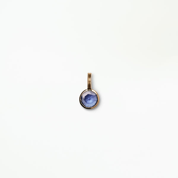 One of a Kind Sapphire Rain Pendant No. 9