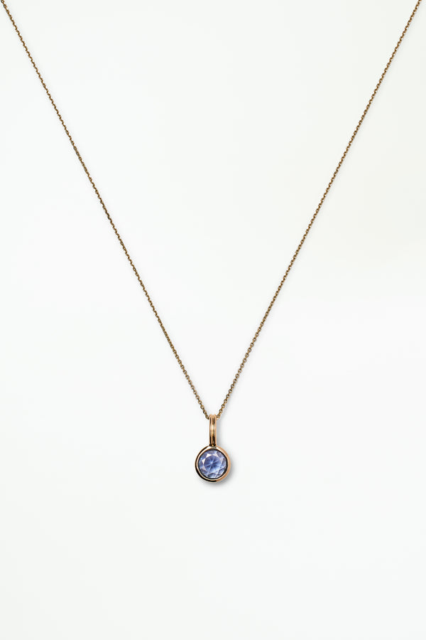 One of a Kind Sapphire Rain Pendant No. 11