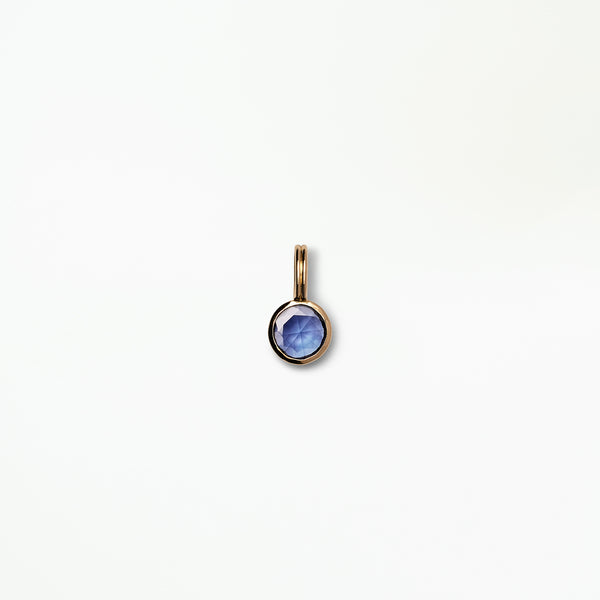 One of a Kind Sapphire Rain Pendant No. 4