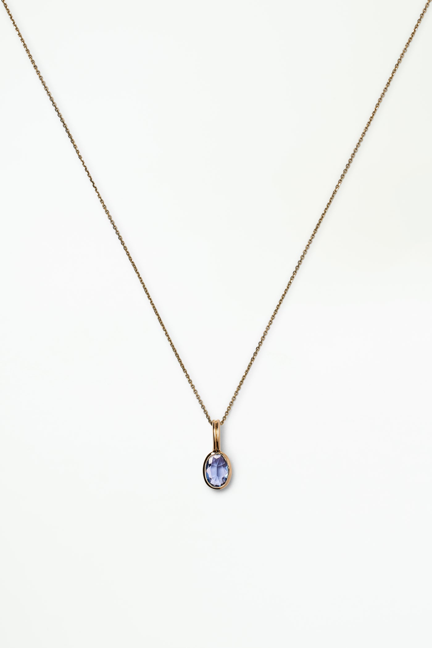 One of a Kind Sapphire Rain Pendant No. 6