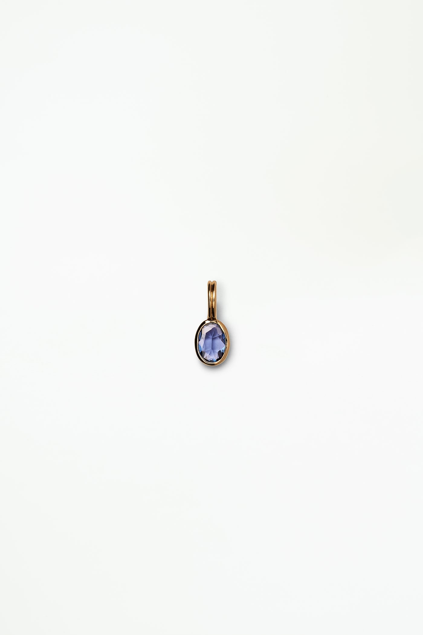 One of a Kind Sapphire Rain Pendant No. 6