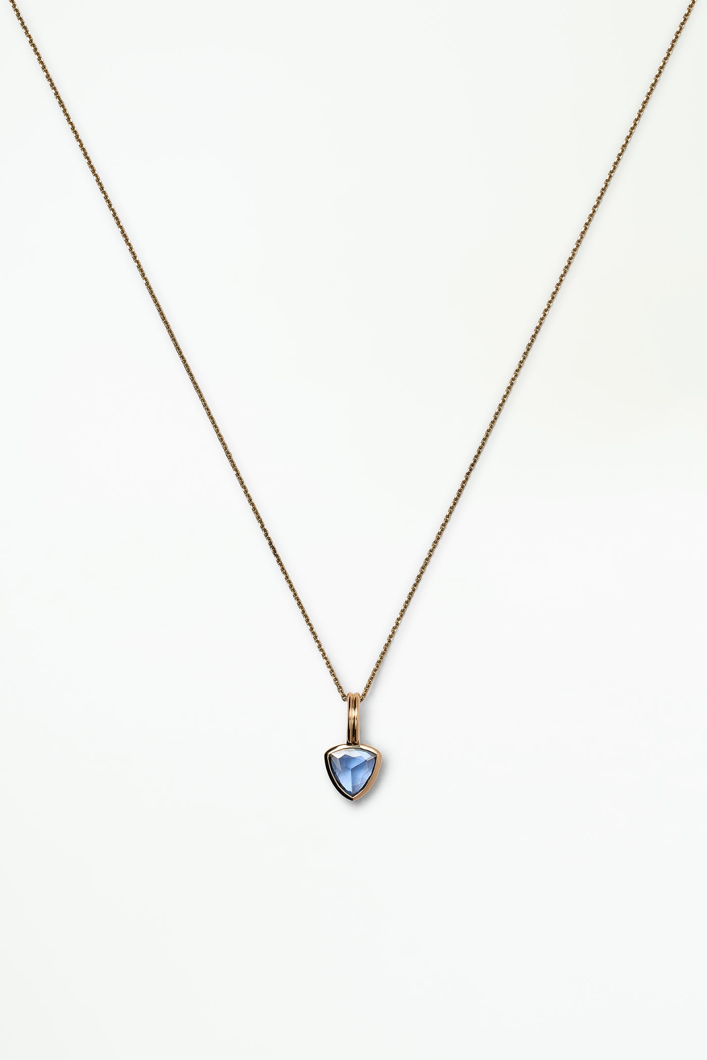 One of a Kind Sapphire Rain Pendant No. 13