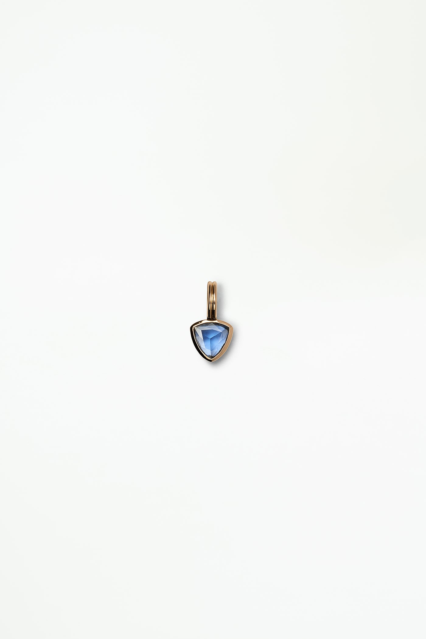 One of a Kind Sapphire Rain Pendant No. 13