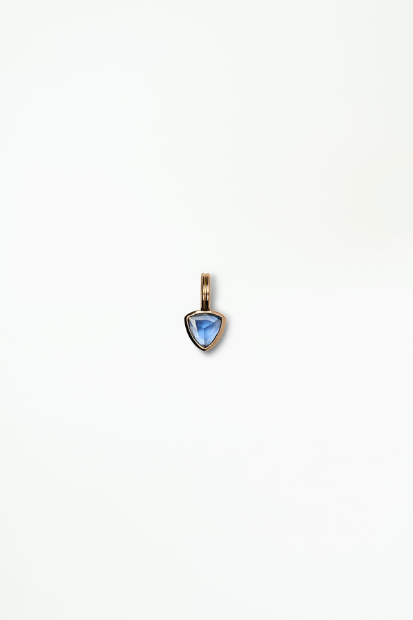 One of a Kind Sapphire Rain Pendant No. 13