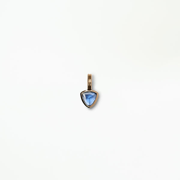 One of a Kind Sapphire Rain Pendant No. 13