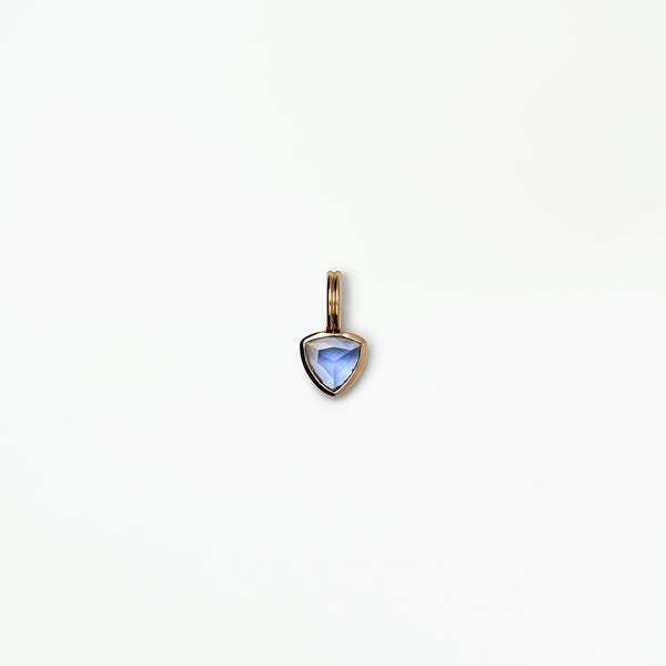 One of a Kind Sapphire Rain Pendant No. 8