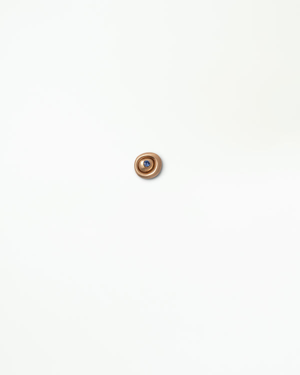 Sapphire Eclipse Earrings - Pair