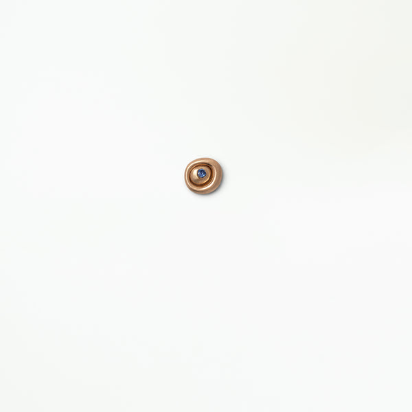 Sapphire Eclipse Earrings - Pair