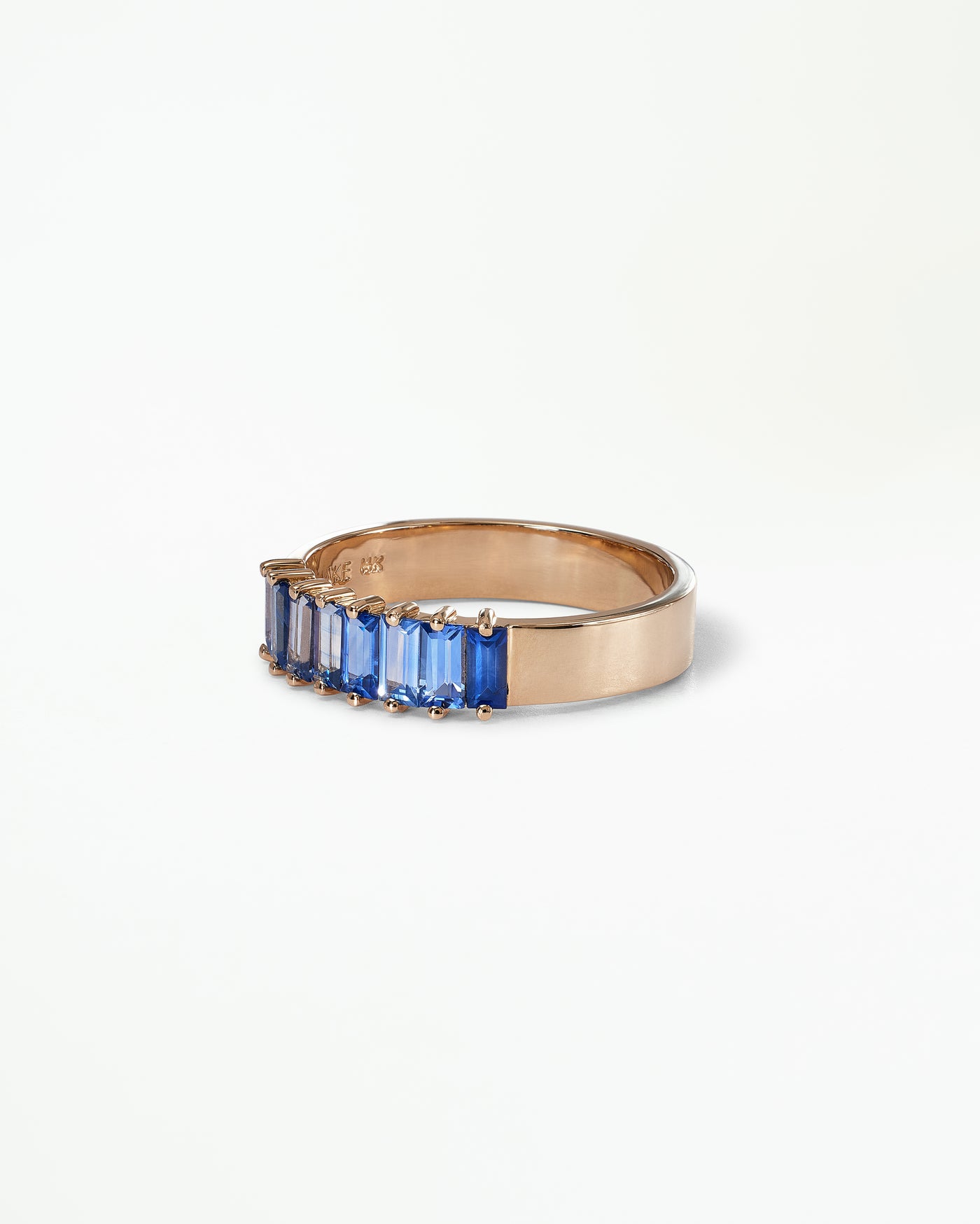 Sapphire Baguette Band