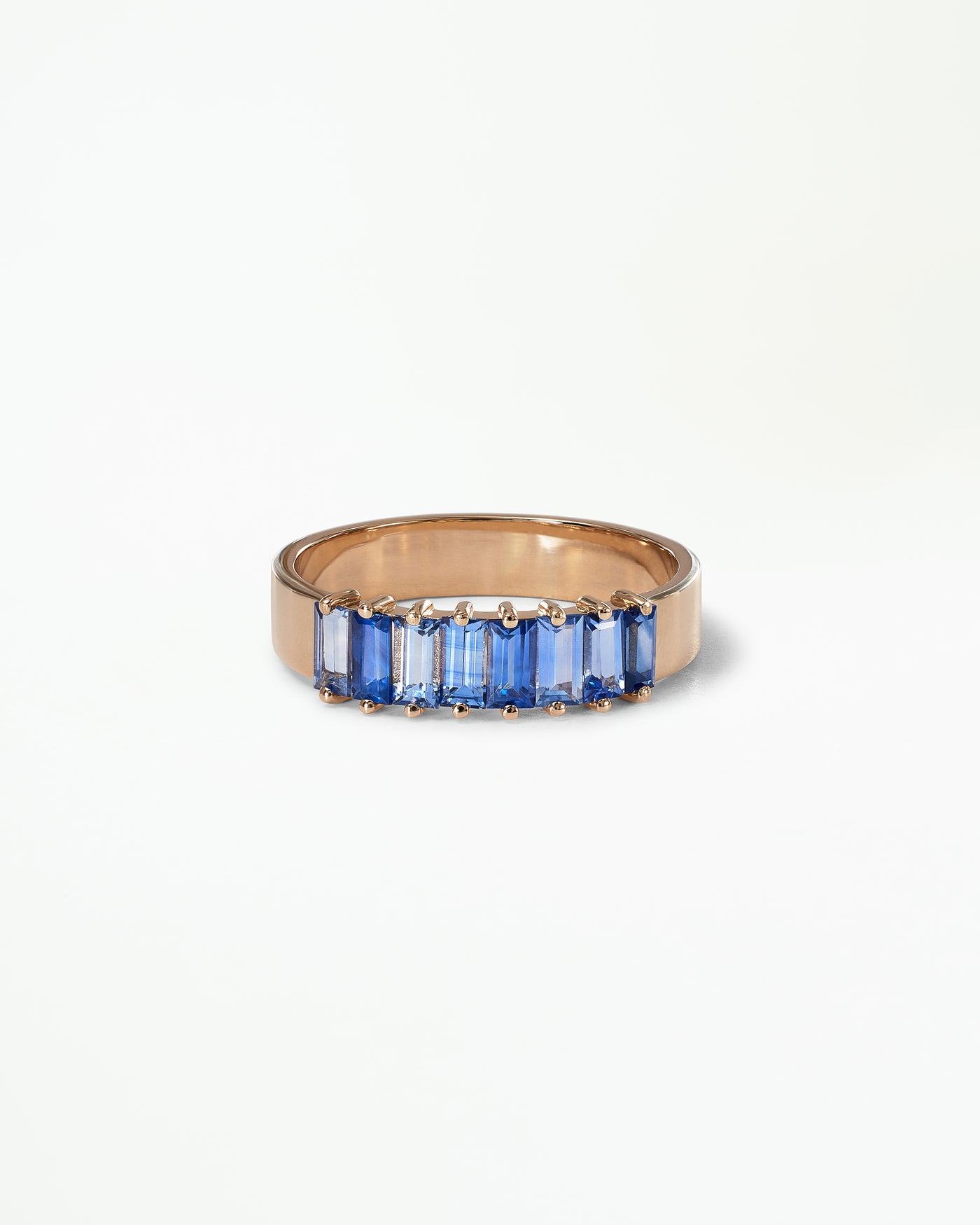 Sapphire Baguette Band