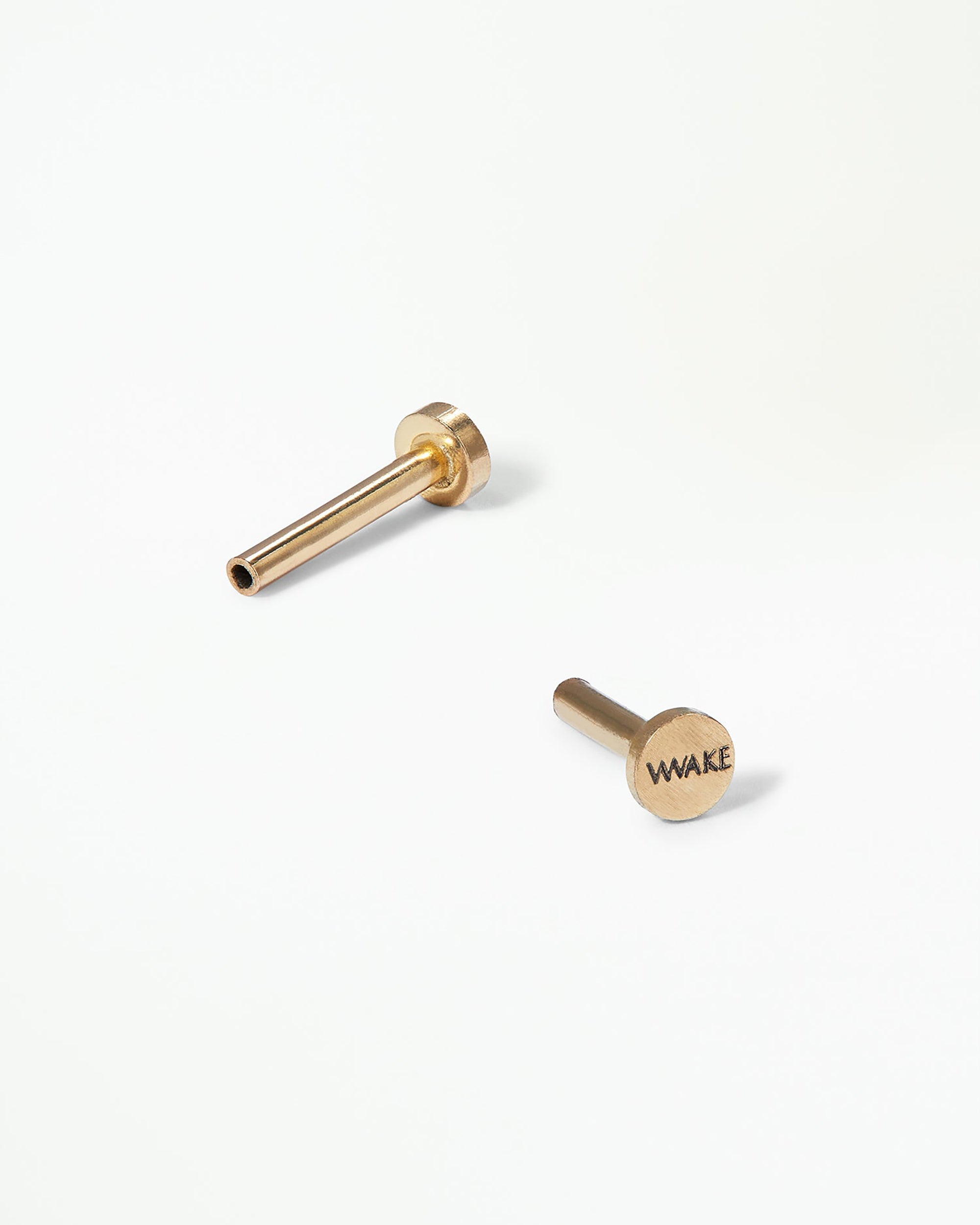 14k Flat Backing