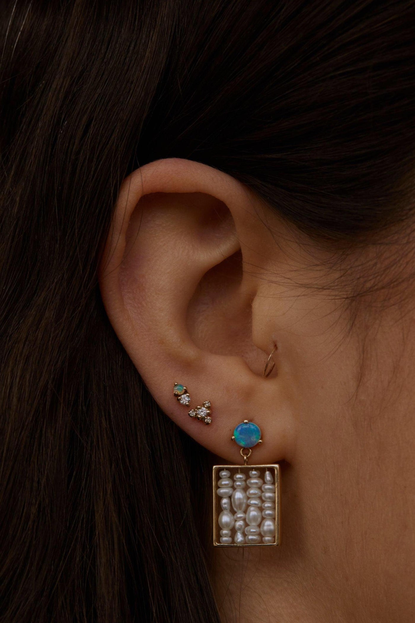Diamond Burst Earring - Single