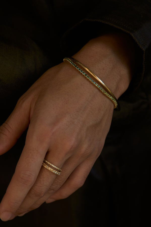 Pavé Desert Diamond Eternity Ring